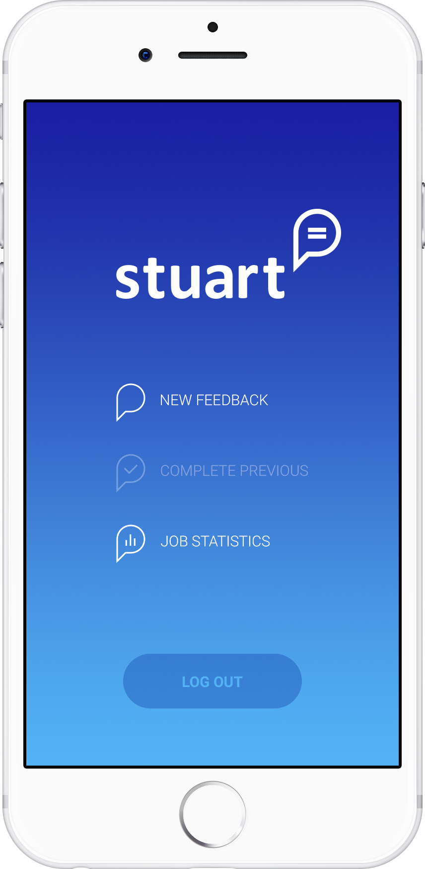 Customer service improvement platform mobile app