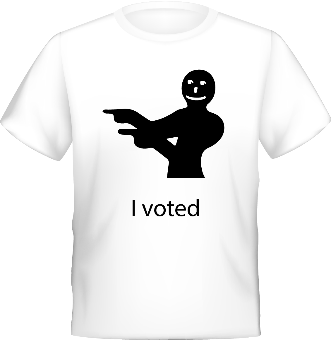 NZ voting guy t-shirt